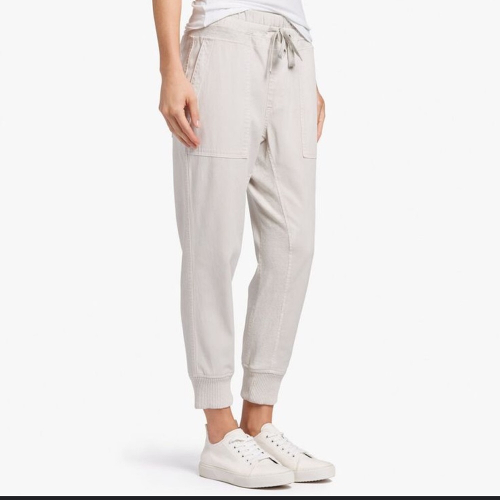 James Perse Mixed Media Jersey Pants